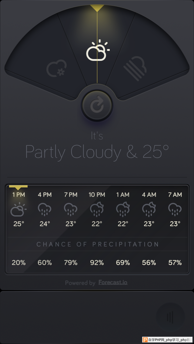 晴耕雨读：天气类iPhone App设计欣赏