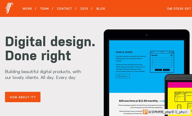 fffunction web design agency responsive portfolio