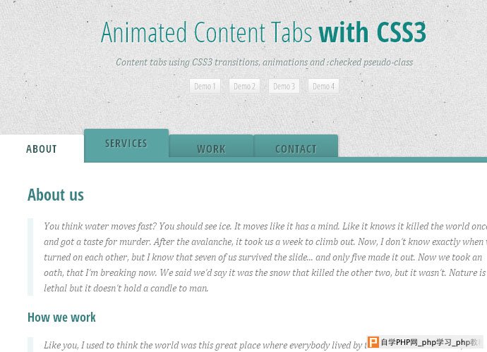 20个网页设计师应该学习的CSS3经典教程实例