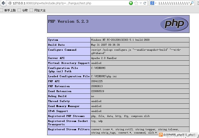 php包含那点事情