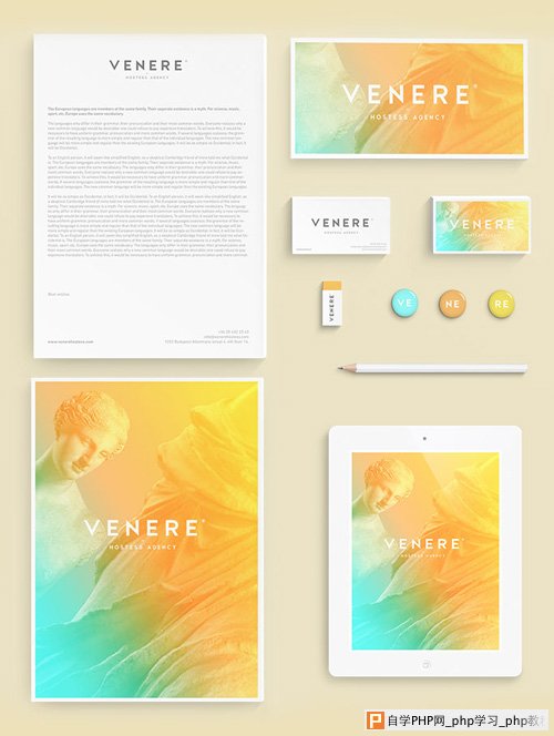 Venere Branding letterhead