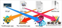 MAC OS X中更改变默认打开文件应用程序的方法_苹